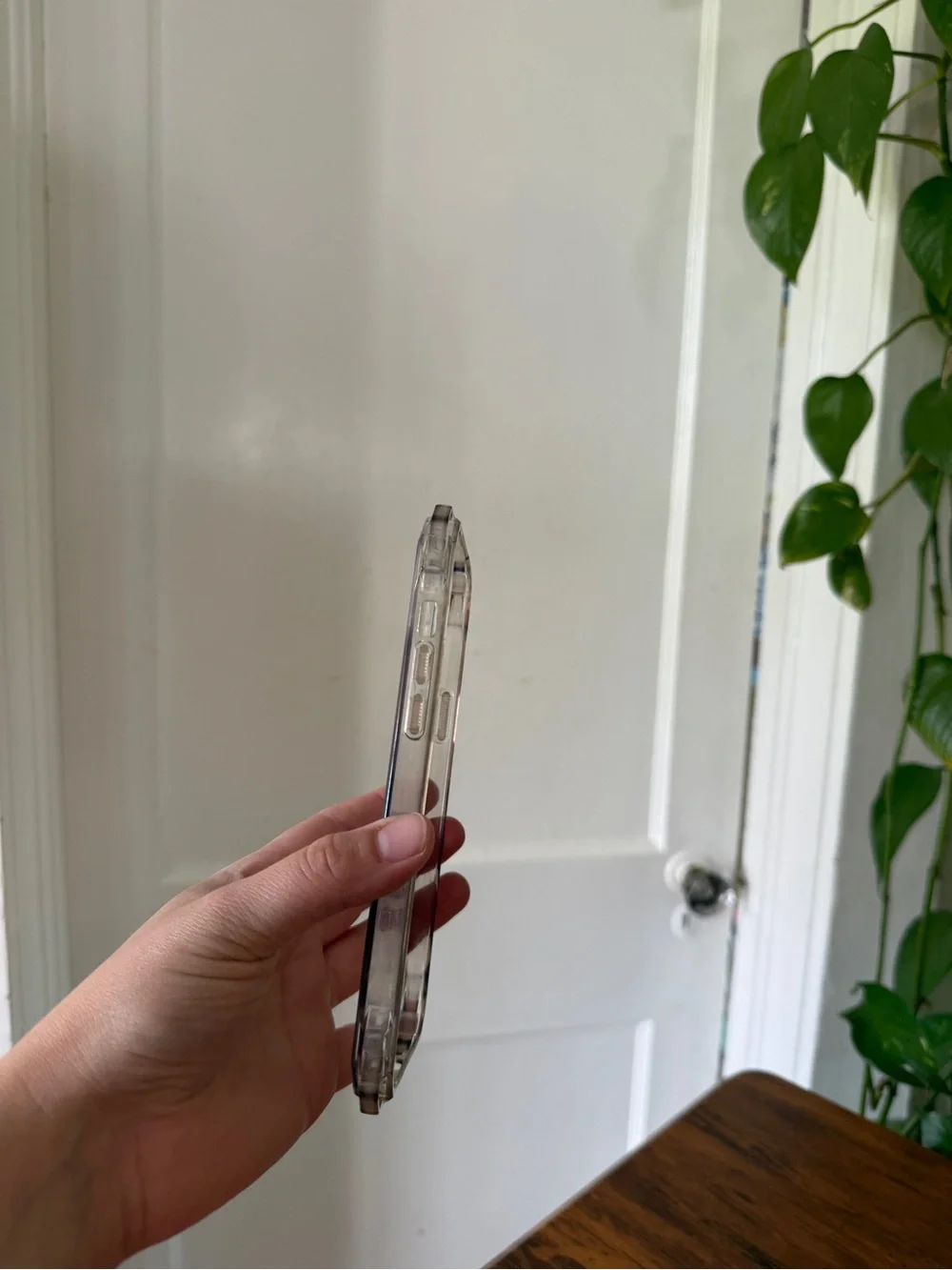 Clear Heavy Duty Phone Case 6.5” x 3” with Reinforced Corners